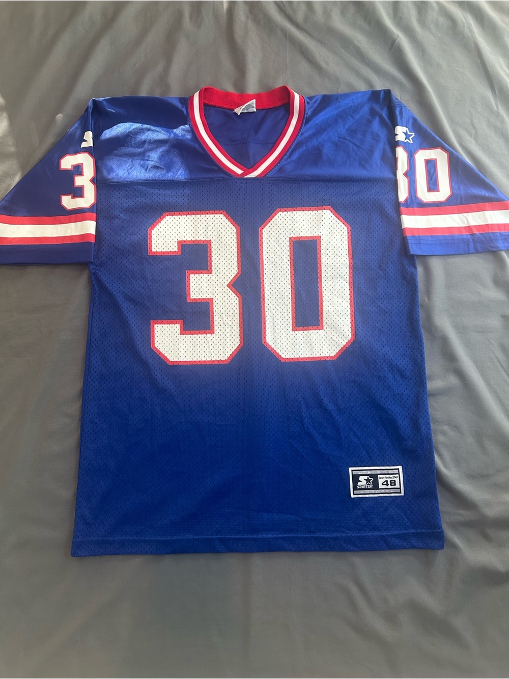 Vintage Starter / NFL / New York Giants / Charles Way Jersey (LIKE NEW)